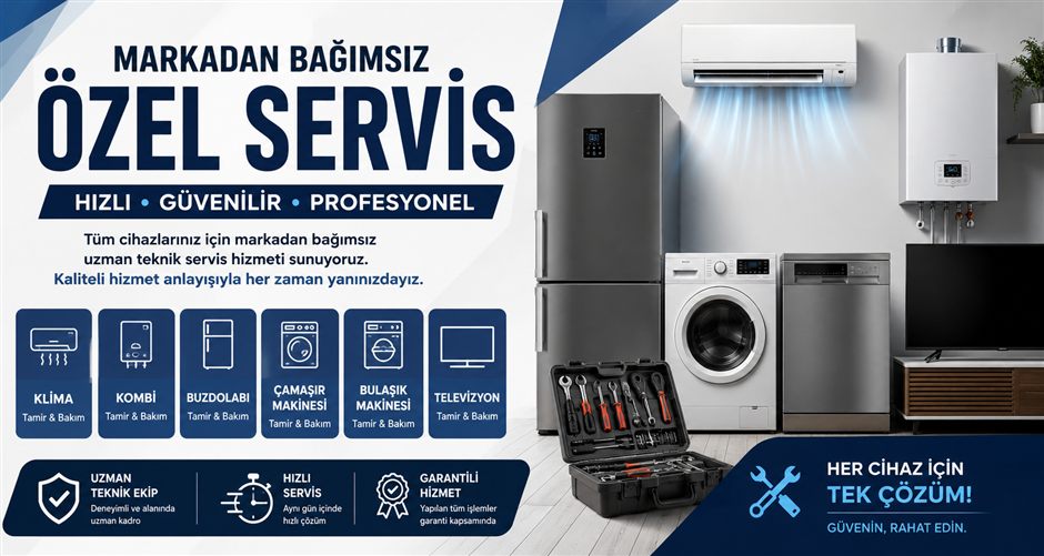 Erdemli Beyaz Eşya Servisi — klima, kombi ve beyaz eşya servisi